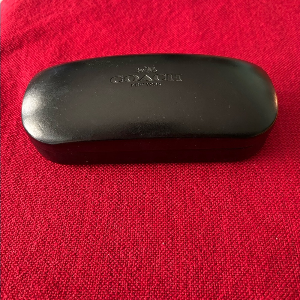 Coach Black Eyewear Case